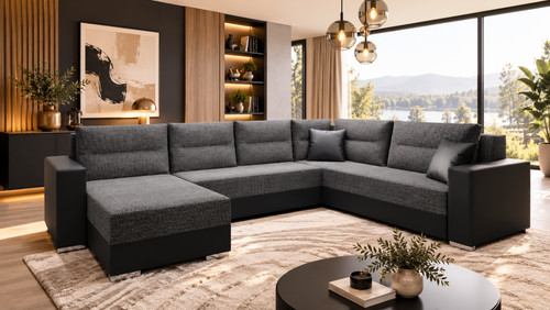 Wohnlandschaft mit federkern - wohnlandschaft,