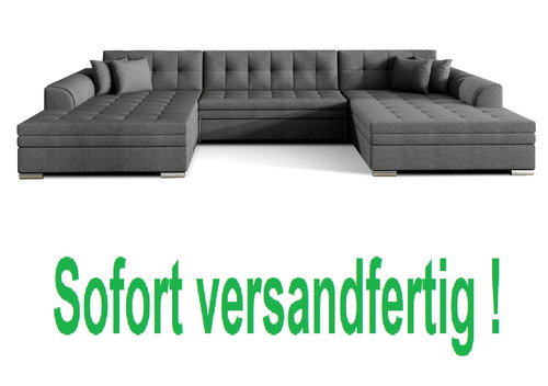Grau stoff form - stoff, u-form