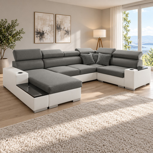Wohnlandschaft porte form - wohnlandschaft, u-form