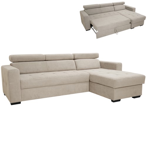 Wohnlandschaft beige - beige,