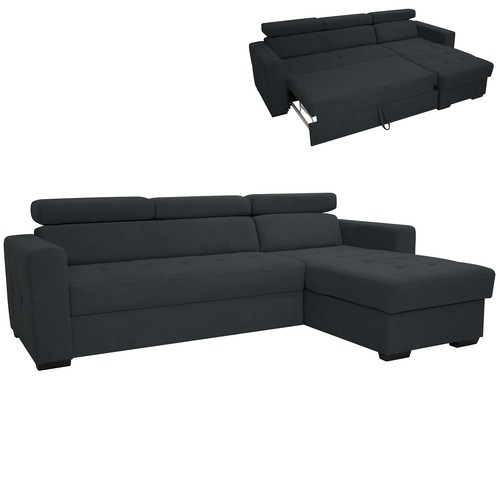 Wohnlandschaft black - -,