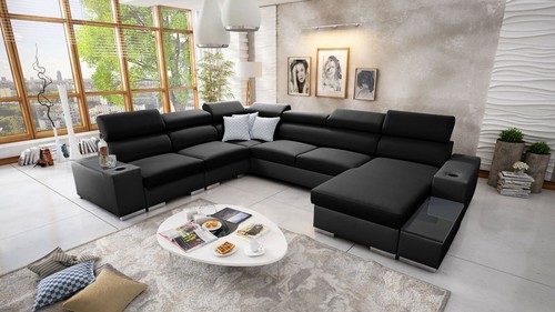 Wohnlandschaft sofa form - sofa, u
