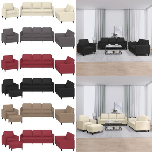 Tlg sofagarnitur stoff sofa - 3-tlg.,