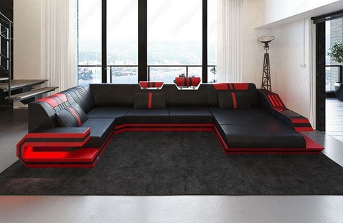 Designer sofa leder - sofa,