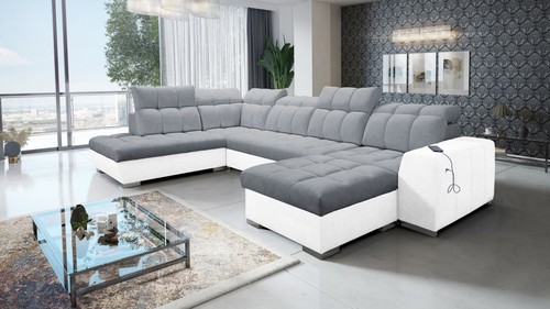 Großes sofa couch - großes, u-form